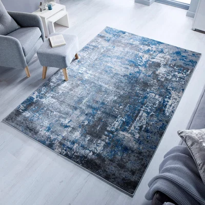 Dunelm Wonderlust Rug Wonderlust Blue
