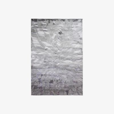 Dunelm Grey Porsi Rug Grey