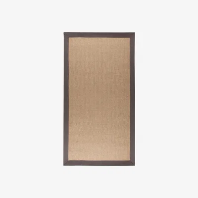 Dunelm Natural Fibre Herringbone Rug Herringbone Fibre Grey and Natural