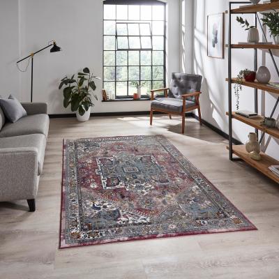 Dunelm 16th Avenue 92DA Rug Pink/Blue