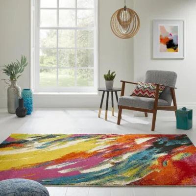 Dunelm Concept Looms Art Wave Rug