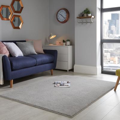 Dunelm Cali Rug Silver
