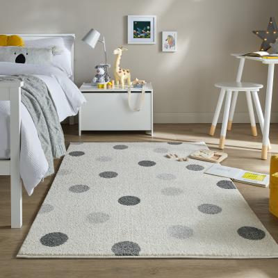 Dunelm Alena Polka Dot Rug Alena Polka Dot Grey