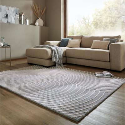 Dunelm Wilson Abstract Wool Rug
