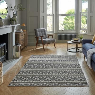 Dunelm Lucca Grey Rug Lucca Grey