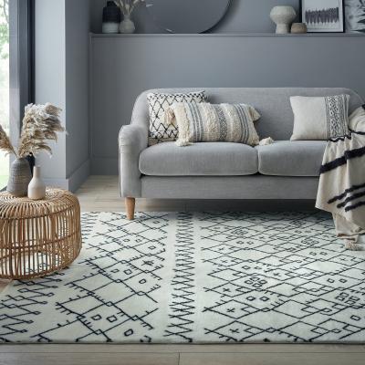 Dunelm Adil Berber Rug Ivory