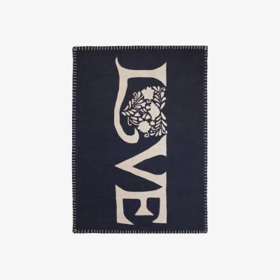 Dunelm Love Rug Charcoal