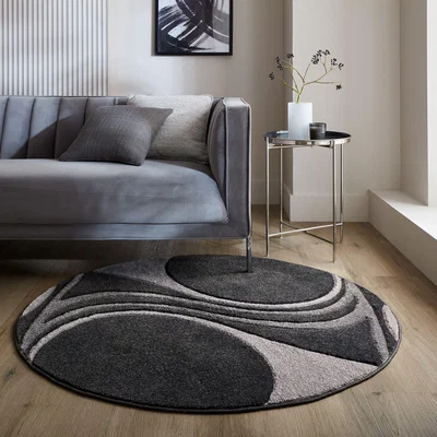 Dunelm Mirage Round Rug