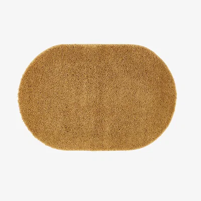Dunelm Marvel Shaggy Lozenge Rug Yellow