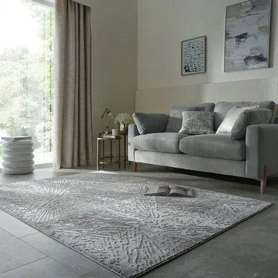 Dunelm Geo Starburst Rug