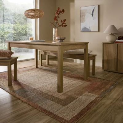 Dunelm Dua Border Jute Rug