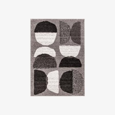 Dunelm Elements Grey Alton Geometric Rug Grey