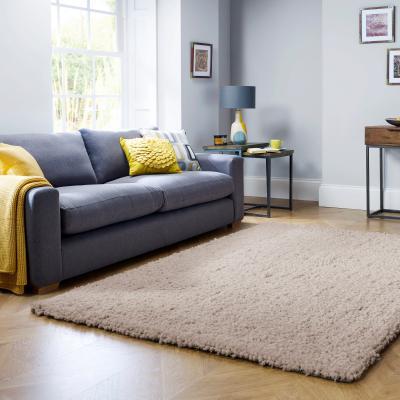 Dunelm Bertie Shaggy Rug Natural