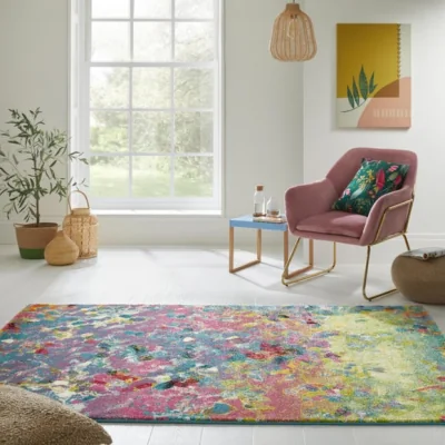 Dunelm Concept Looms Art Meadow Rug