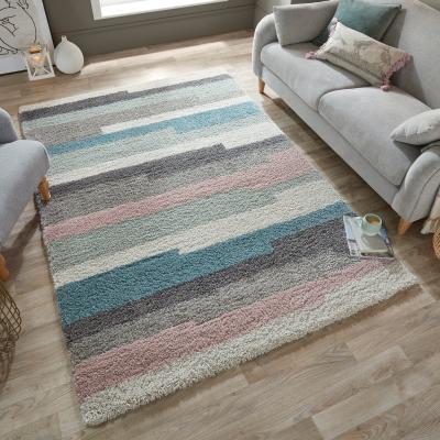 Dunelm Deka Rug Deka Blue