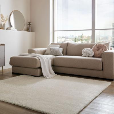 Dunelm Indulgence Square Rug Indulgence Ivory