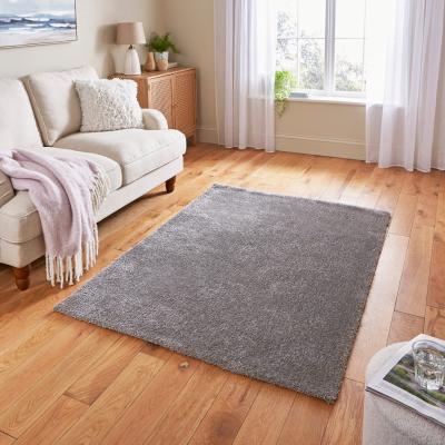 Dunelm Value Shaggy Rug Grey