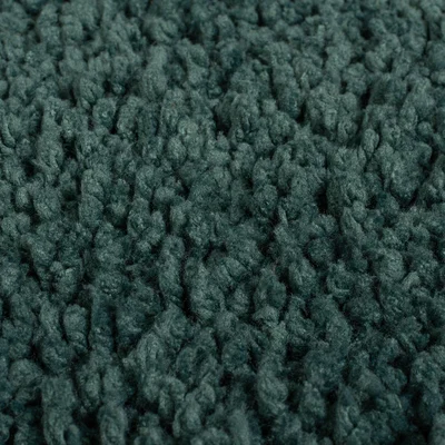 Dunelm Cloud Washable Shaggy Rug Cloud Forest Green