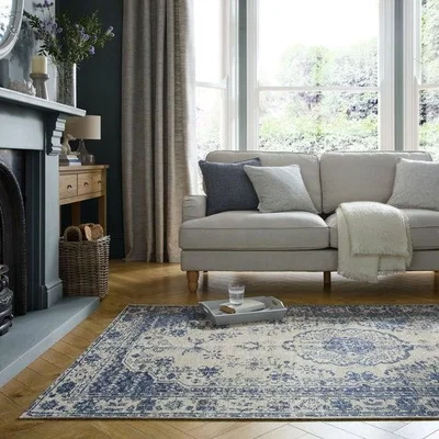 Dunelm Alexia Chenille Vintage Rug