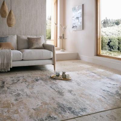 Dunelm Lila Abstract Washable Rug