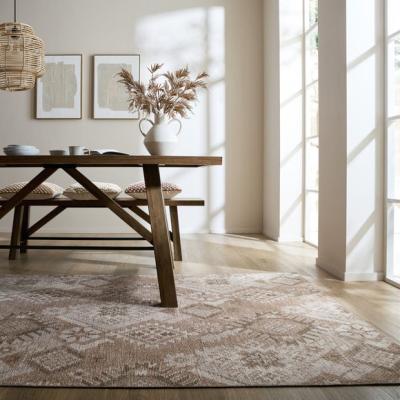 Dunelm Hester Textured Washable Rug