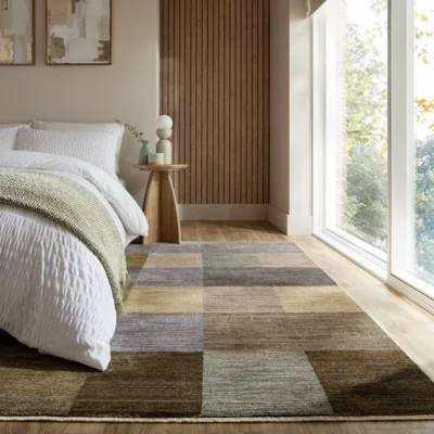 Dunelm Felix Geo Rug