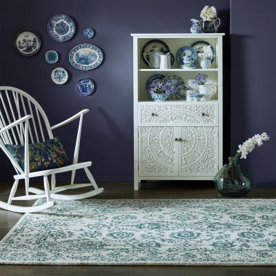 Dunelm Yasmin Traditional Wool Rug MultiColoured