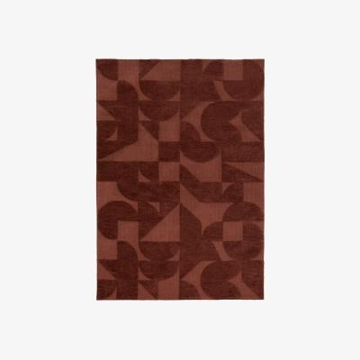 Dunelm Cedar and Sage Sora Block Rug