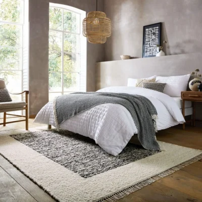 Dunelm Bodie Border Rug