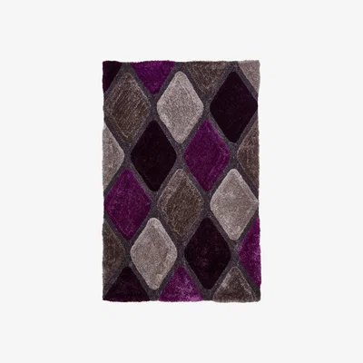 Dunelm Noble House 9247 Rug Grey