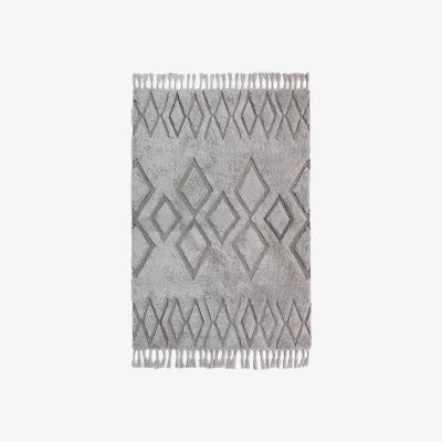 Dunelm Solitaire Daria Rug Grey