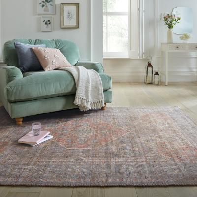 Dunelm Dua Jute Traditional Rug Natural