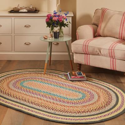 Dunelm Jute Rug MultiColoured