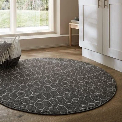 Dunelm Orion Washable Round Rug