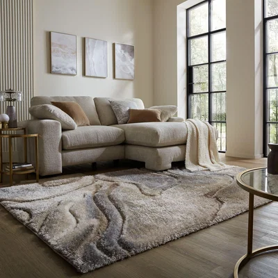 Dunelm Indulgence Marble Rug