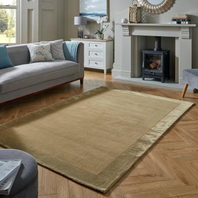 Dunelm Amaya Wool Rug Brown