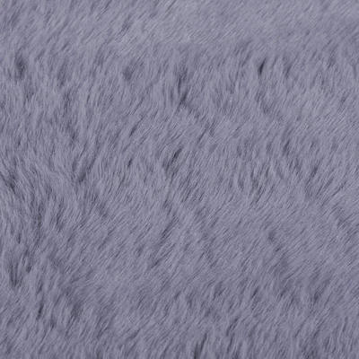 Dunelm Supersoft Double Pelt Faux Fur Rug Supersoft Lilac