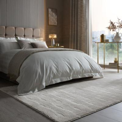 Dunelm Via Diamond Textured Luxe Rug