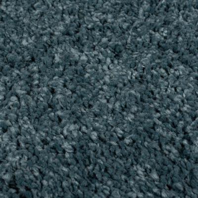 Dunelm Slumber Square Rug Pacific Blue