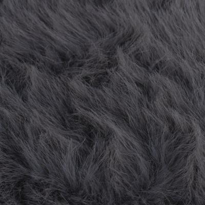 Dunelm Whistler Faux Fur Double Pelt Rug Dove (Grey)