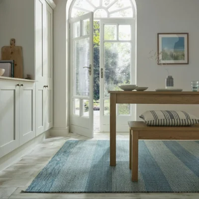 Dunelm Diamond Flatweave Rug