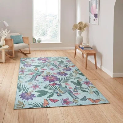Dunelm Amaya Birds Rug