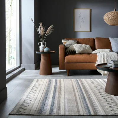 Dunelm Everett Washable Global Rug