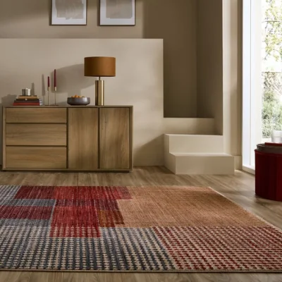 Dunelm Luma Geometric Rug