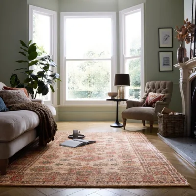 Dunelm Lana Printed Jute Blend Rug
