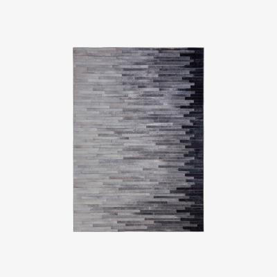 Dunelm Porter Faux Hide Rug Porter Grey