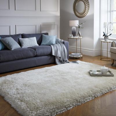 Dunelm Jewel Shaggy Rug Jewel Ivory
