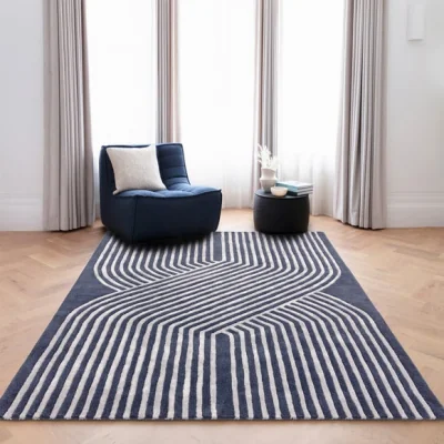 Dunelm Asiatic Matrix Jive Solstice Wool Rug