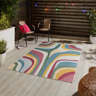 Dunelm Spectrum E9333 Indoor Outdoor Rug