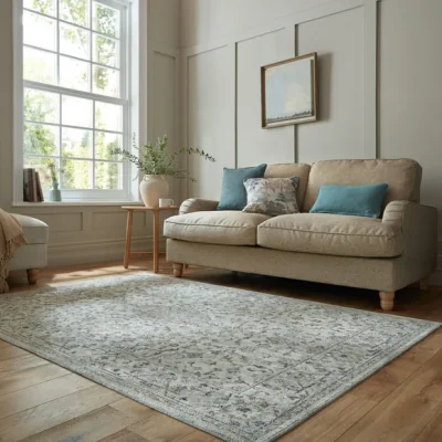 Dunelm Beatrix Traditional Tonal Rug
